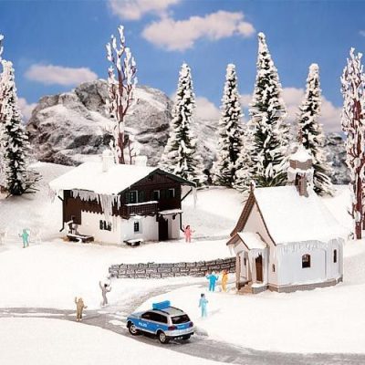 kerst diorama